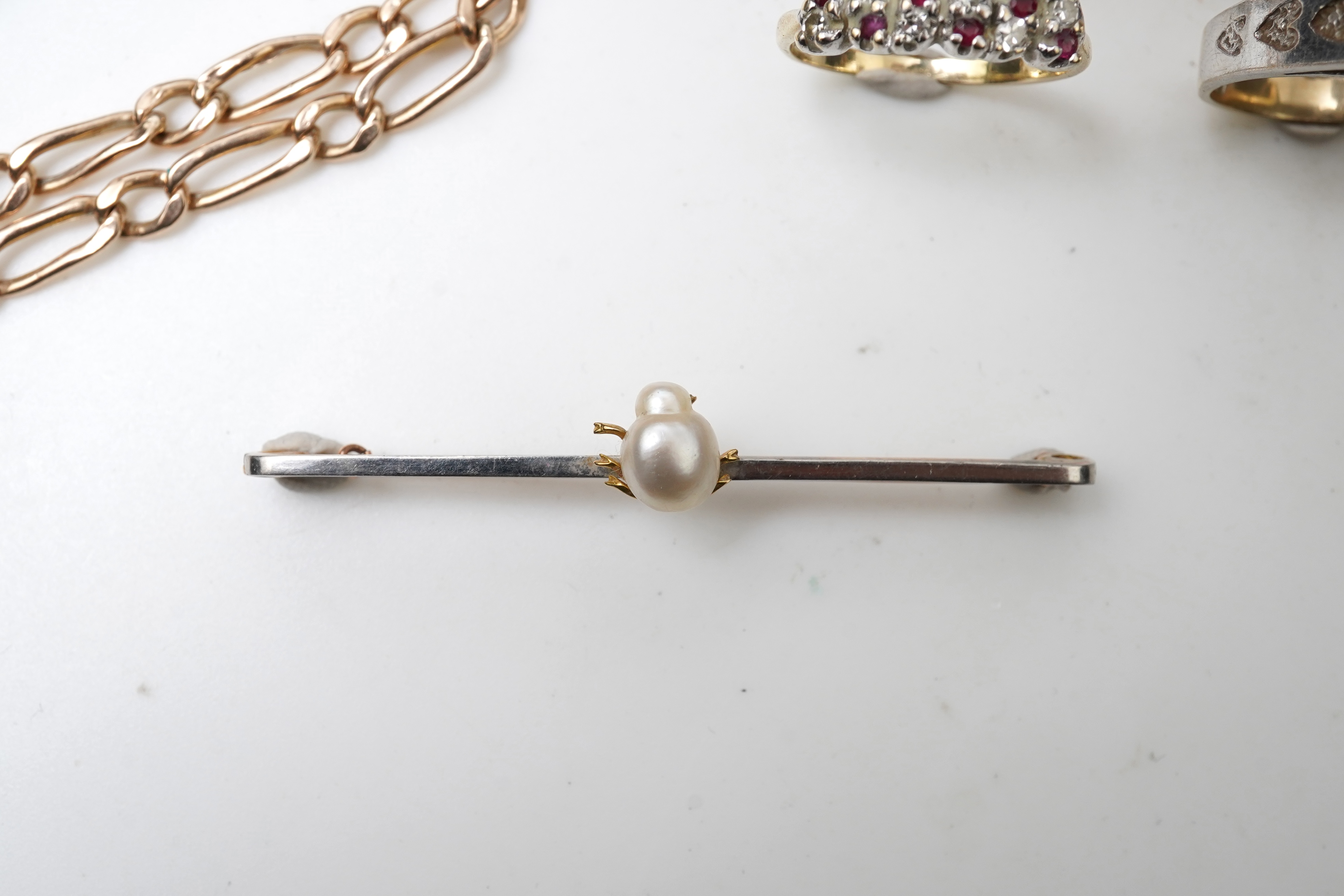 A collection of jewels